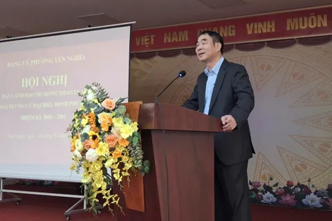 Đảng ủy phường Yên Nghĩa giới thiệu nhân sự ứng cử HĐND nhiệm kỳ 2026–2031