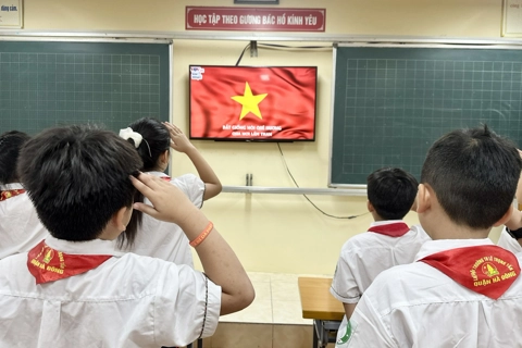 Phường Yên Nghĩa: Lễ khai giảng năm học mới diễn ra trang trọng, ý nghĩa, an toàn