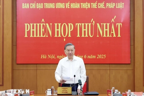 Tổng Bí thư Tô Lâm: hoàn thiện thể chế pháp luật phải mở đường cho kiến tạo phát triển

