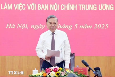 Công tác nội chính phải hướng mục tiêu giữ vững ổn định để phát triển đất nước
