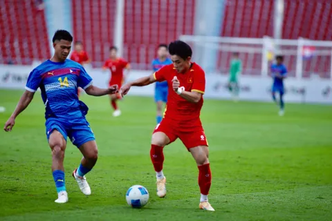 Trực tiếp hiệp 2: U22 Việt Nam 0-0 U22 Philippines: Việt Nam phung phí cơ hội trong vòng cấm