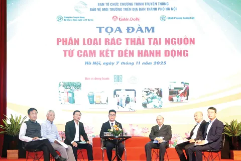 Lan tỏa ý thức bảo vệ môi trường Thủ đô