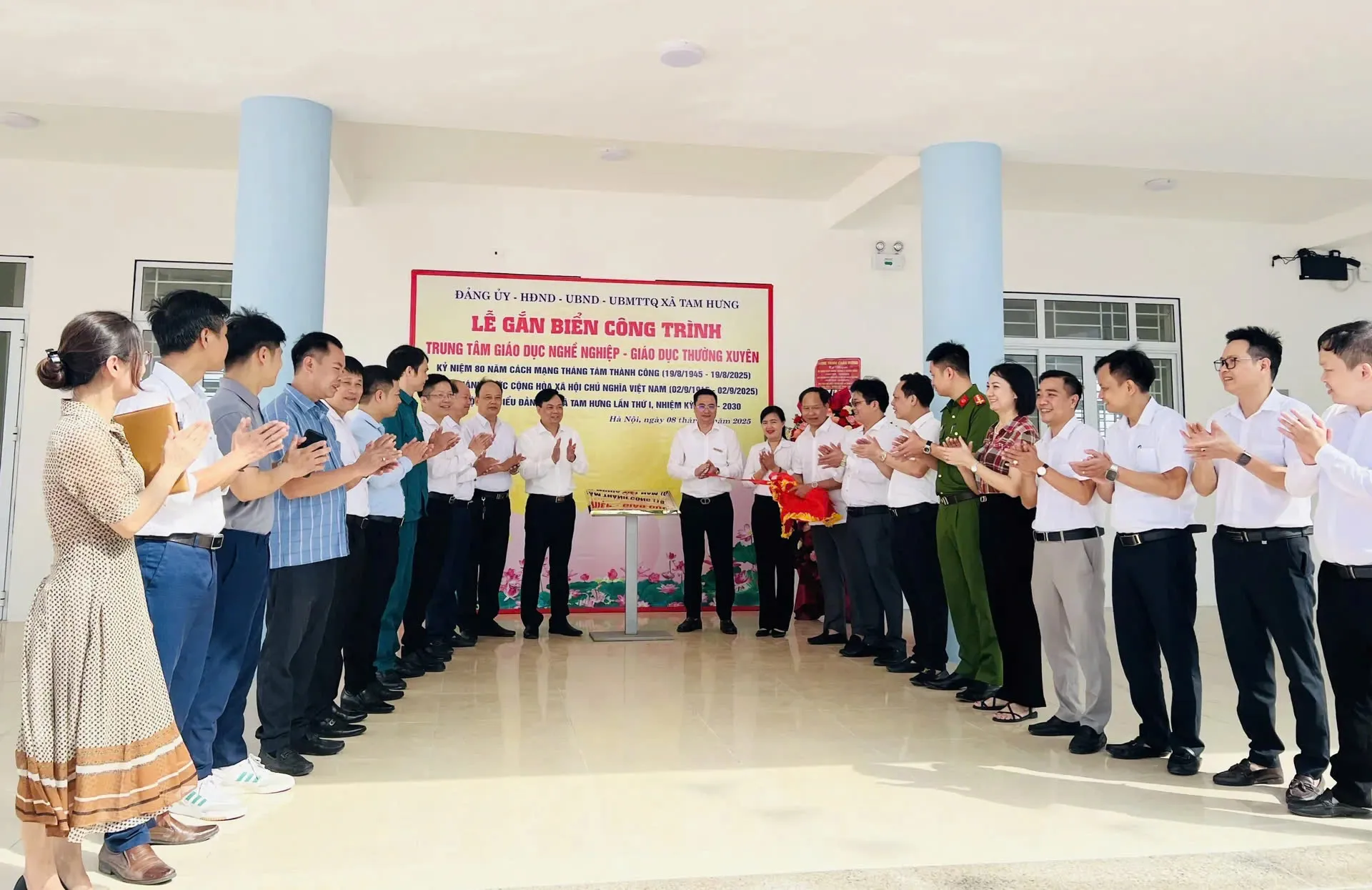 Xã Tam Hưng, thành phố Hà Nội: Điểm sáng giải ngân đầu tư công