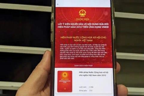 Lấy ý kiến Nhân dân bằng ứng dụng số
