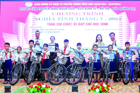 Hành trình tri ân trên đất lửa Quảng Trị