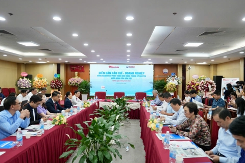 Diễn đàn “Báo chí - Doanh nghiệp đồng hành vì sự phát triển bền vững”: Hành trình 3 năm kiến tạo cầu nối