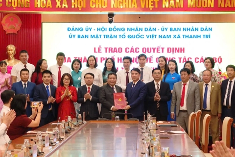 Xã Thanh Trì phấn đấu xây dựng thành phường vào năm 2026