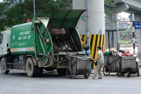 Quy hoạch điểm tập kết rác còn nhiều thách thức
