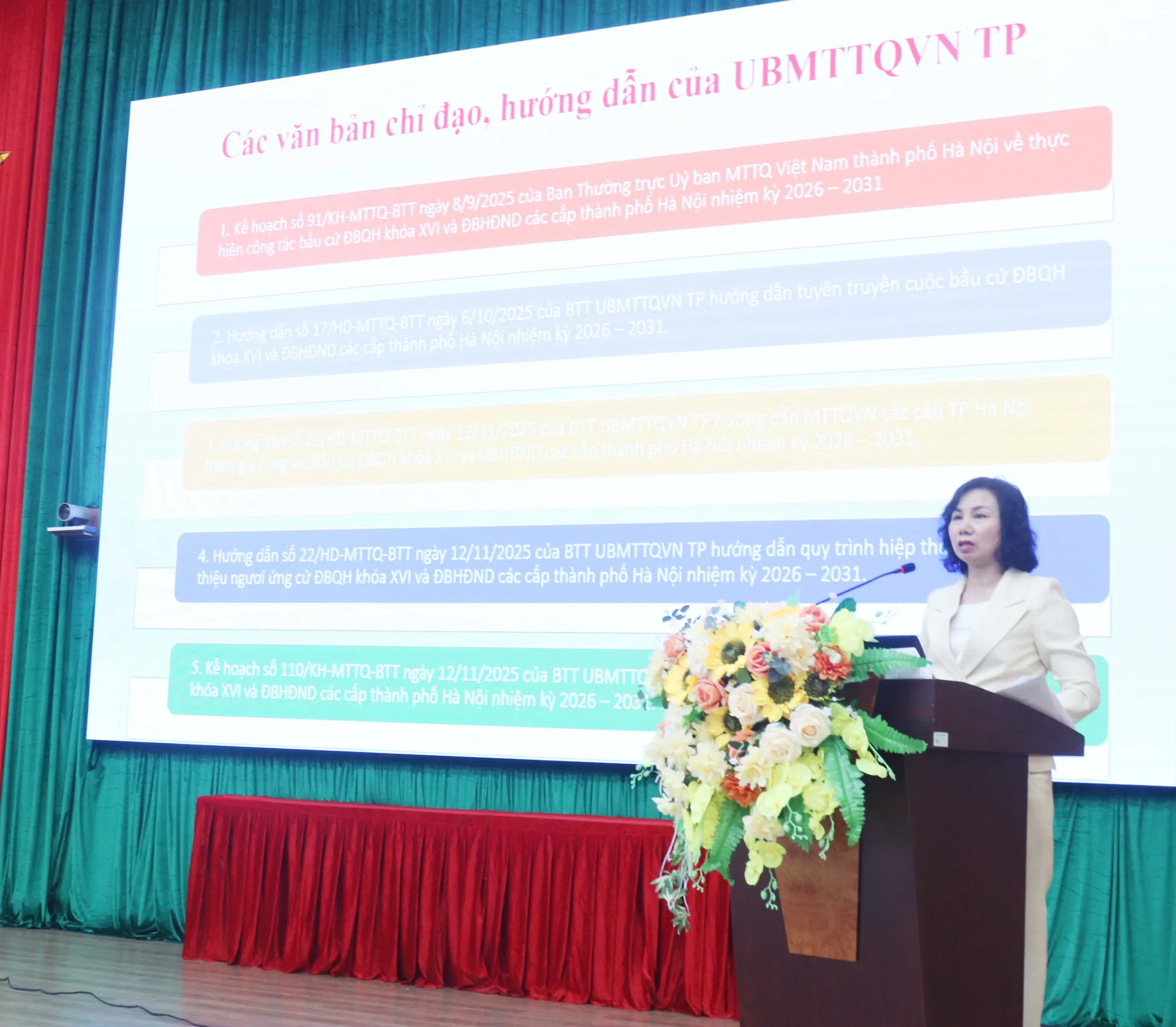 Phường Xuân Đỉnh chủ động, kịp thời triển khai công tác bầu cử nhiệm kỳ 2026 – 2031