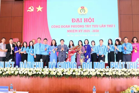 Công đoàn phường Tây Tựu: hướng về cơ sở, chăm lo lợi ích thiết thực cho đoàn viên