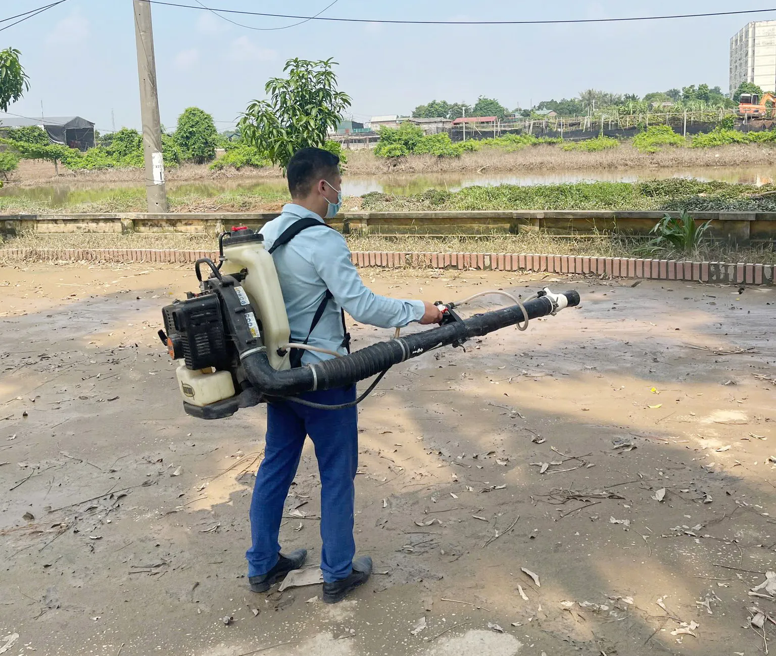 Hà Nội: kiểm soát dịch bệnh, vệ sinh môi trường tại xã Trung Giã, Đa Phúc