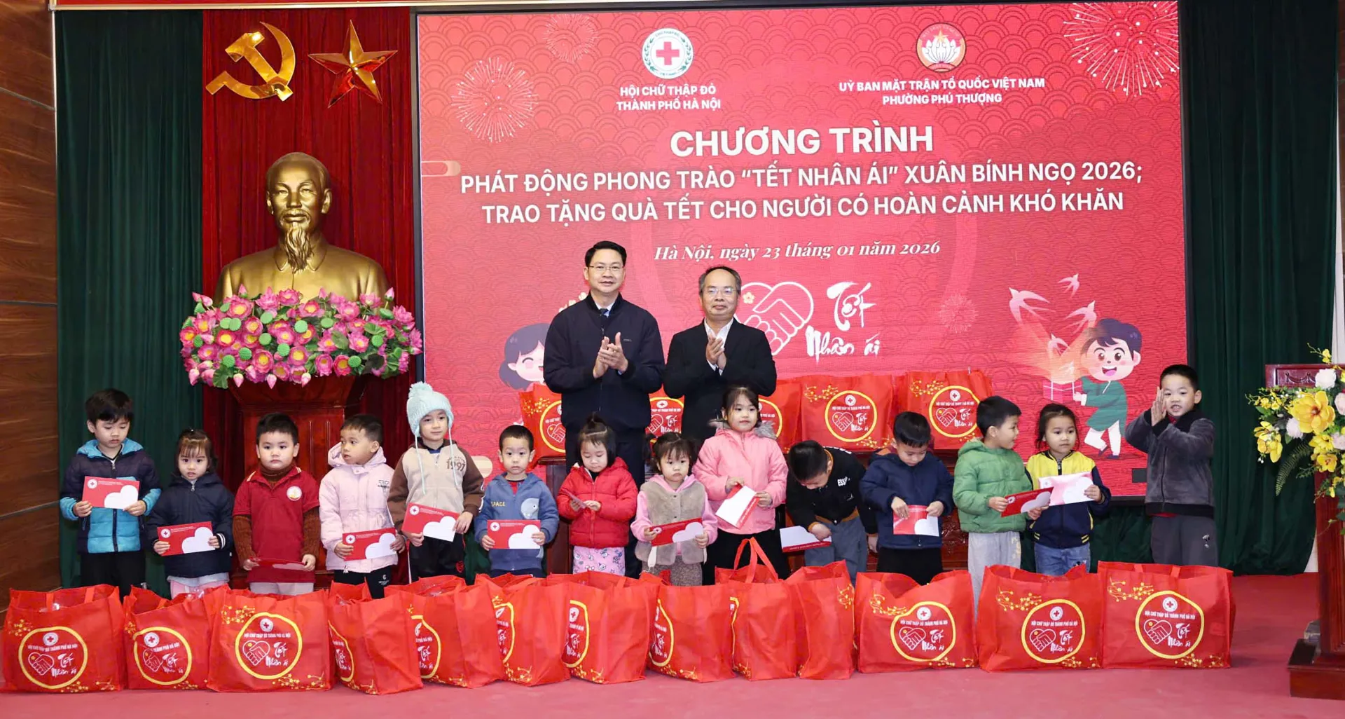 Hà Nội phát động phong trào “Tết Nhân ái” Xuân Bính Ngọ 2026