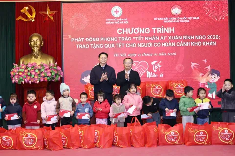 Hà Nội phát động phong trào “Tết Nhân ái” Xuân Bính Ngọ 2026