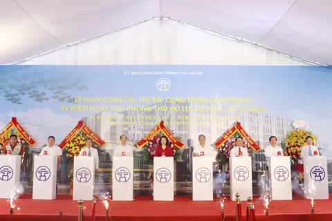 Hà Nội khởi công xây dựng Bệnh viện Thận cơ sở 2 gần 750 tỷ đồng
