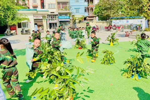 Phường Tây Tựu đẩy mạnh mô hình học tập qua trải nghiệm nhân ngày 22/12