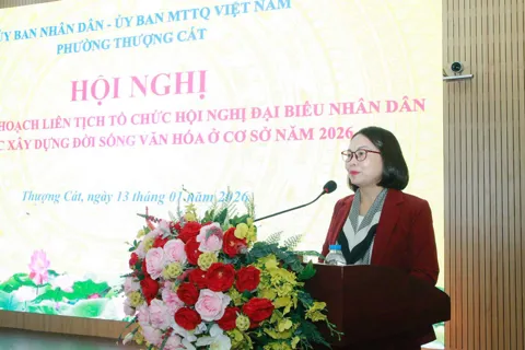 MTTQ phường Thượng Cát quyết tâm thực hiện thắng lợi các nhiệm vụ trọng tâm 2026