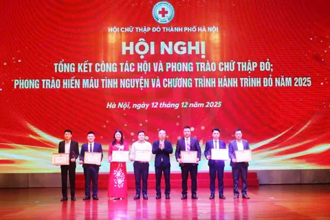 Hà Nội: Phong trào Chữ thập đỏ đạt trên 221 tỷ đồng, trợ giúp hơn 268.000 người khó khăn