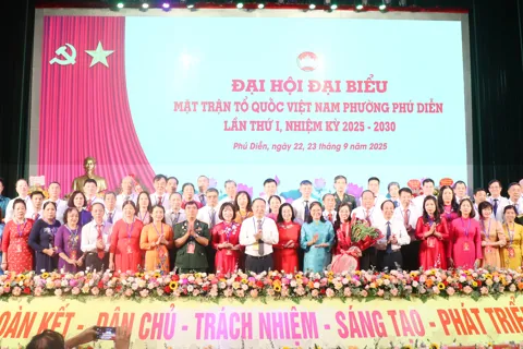 Phường Phú Diễn quyết tâm xây dựng "MTTQ số" 