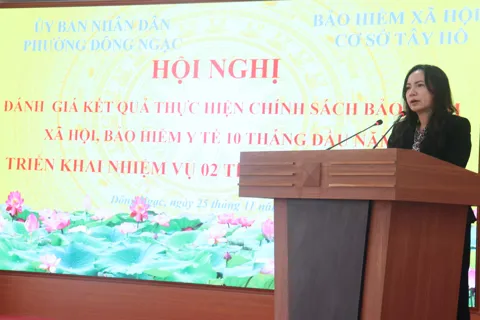 Phường Đông Ngạc quyết liệt, tăng tốc hoàn thành mục tiêu BHXH, BHYT