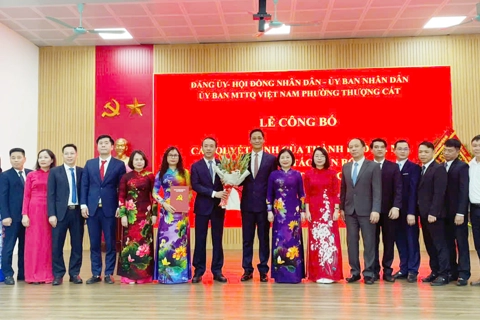 Đồng chí Lưu Ngọc Hà giữ chức vụ Bí thư Đảng ủy phường Thượng Cát