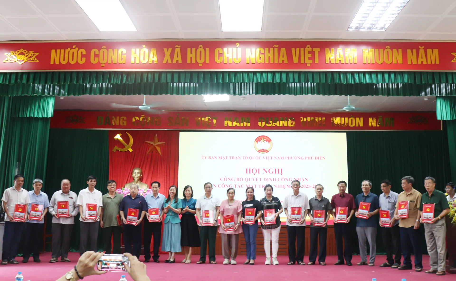 MTTQ phường Phú Diễn tích cực chuẩn bị Đại hội đại biểu MTTQ lần thứ I