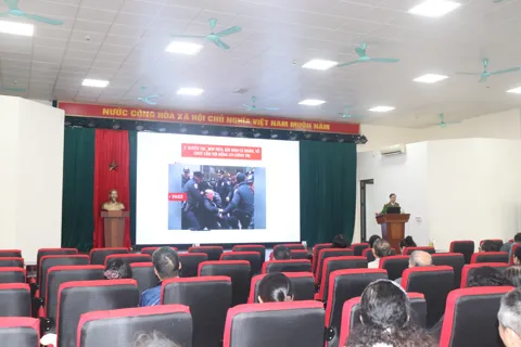 Phường Xuân Đỉnh chủ động triển khai Nghị quyết Đại hội MTTQ, tuyên truyền an ninh mạng