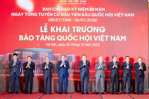 Chủ tịch Quốc hội Trần Thanh Mẫn dự Lễ khai trương Bảo tàng Quốc hội Việt Nam