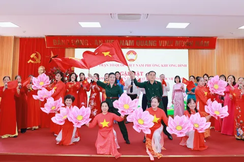 Phường Khương Đình: Lan tỏa tinh thần đại đoàn kết toàn dân
