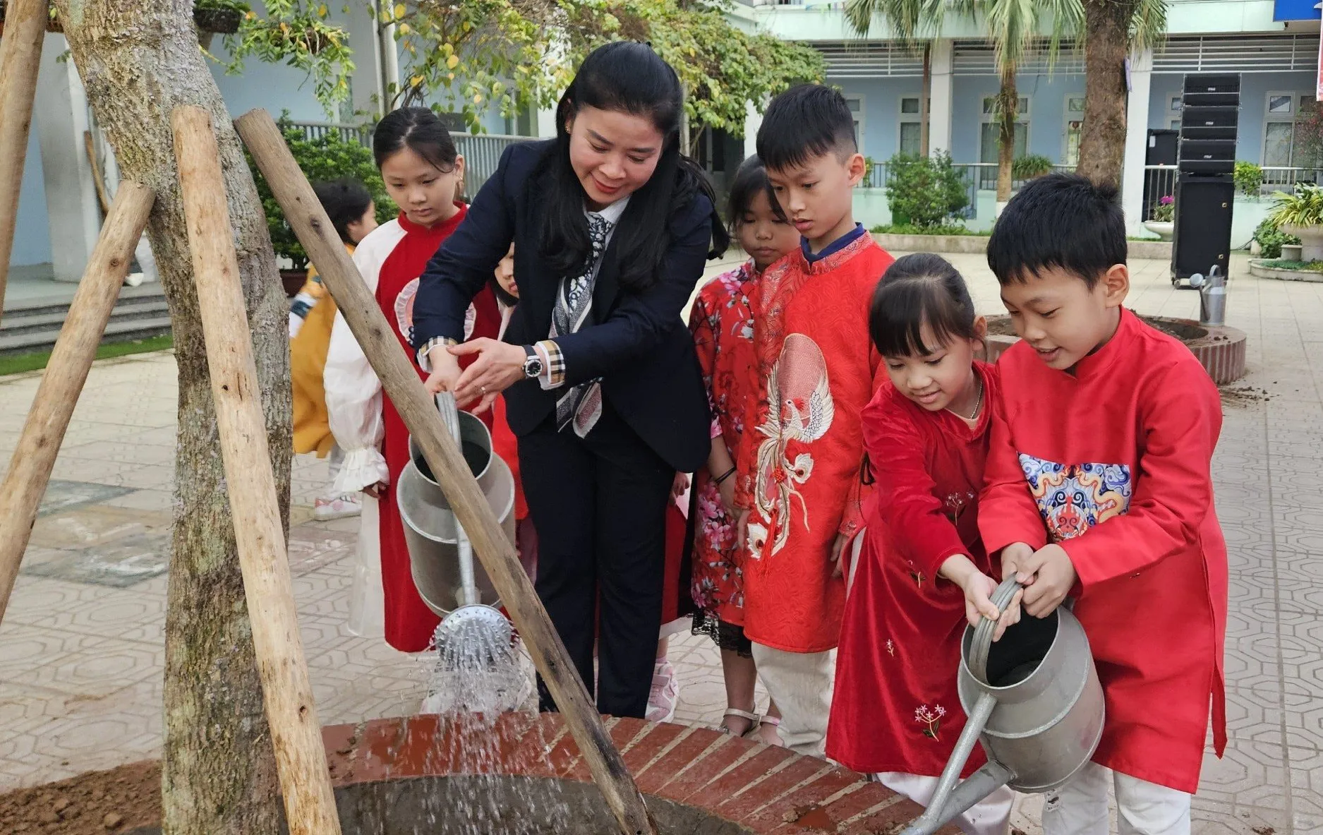 Phường Thanh Xuân: Lan tỏa nét đẹp văn hóa Tết trồng cây