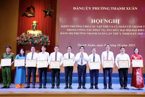 Phường Thanh Xuân: tập trung thúc đẩy hoàn thành thu ngân sách, giải ngân vốn đầu tư công
