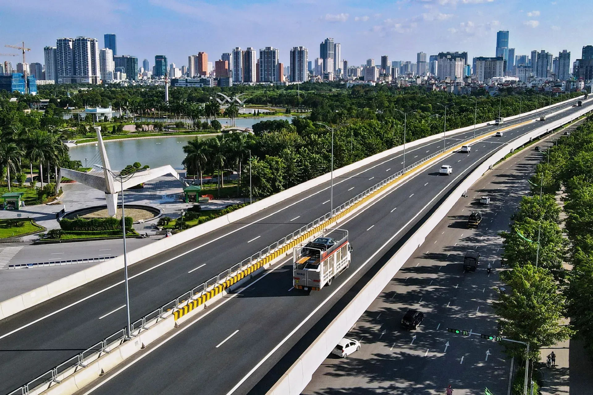 Xây dựng tuyến đường Đàm Viết Tân tại huyện Thường Tín