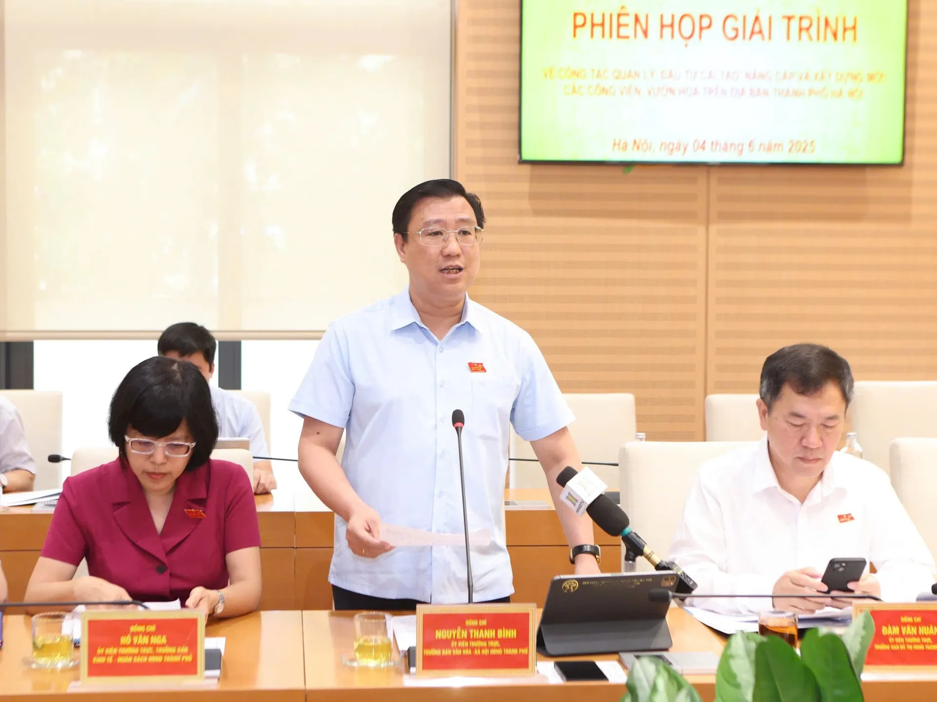 Cải tạo công viên, vườn hoa tại Hà Nội: tránh đầu tư chồng chéo, lãng phí