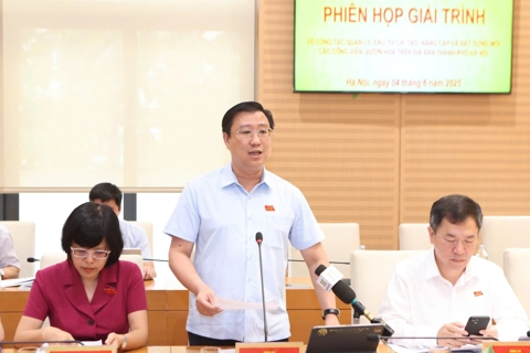Cải tạo công viên, vườn hoa tại Hà Nội: tránh đầu tư chồng chéo, lãng phí