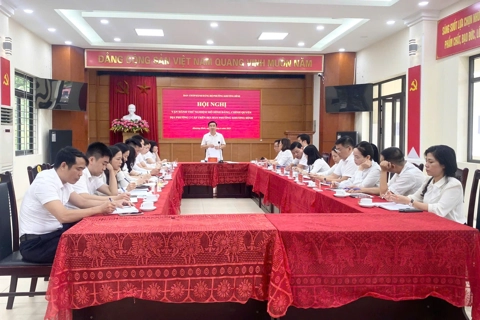 Phường Khương Đình mới vận hành thử nghiệm cơ chế họp Ban Chấp hành Đảng bộ
