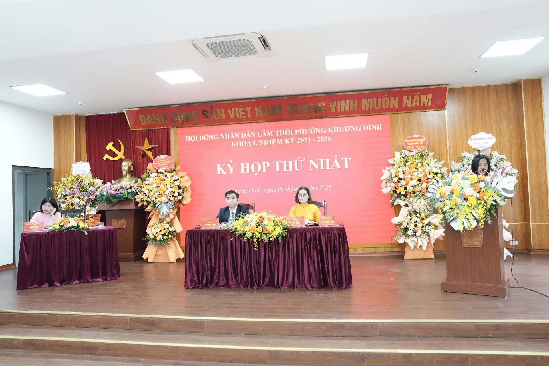 Phường Khương Đình kiện toàn nhân sự, vận hành mô hình chính quyền địa phương 2 cấp
