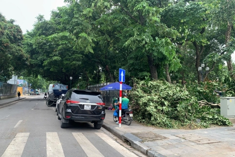 Công điện của Chủ tịch UBND Thành phố Hà Nội về việc chủ động, tập trung ứng phó bão số 3
