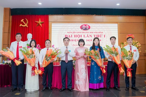 Hướng tới Đại hội Đảng bộ phường Khương Đình lần thứ I: Sẵn sàng cho nhiệm kỳ đổi mới