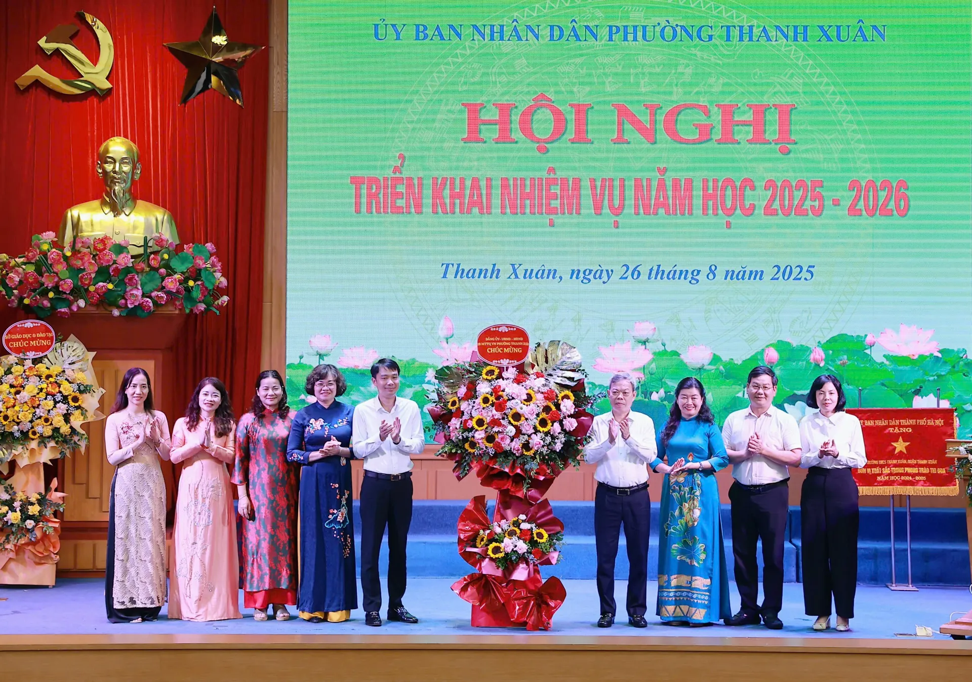 Phường Thanh Xuân: chuẩn bị điều kiện tốt nhất cho lễ khai giảng và năm học mới