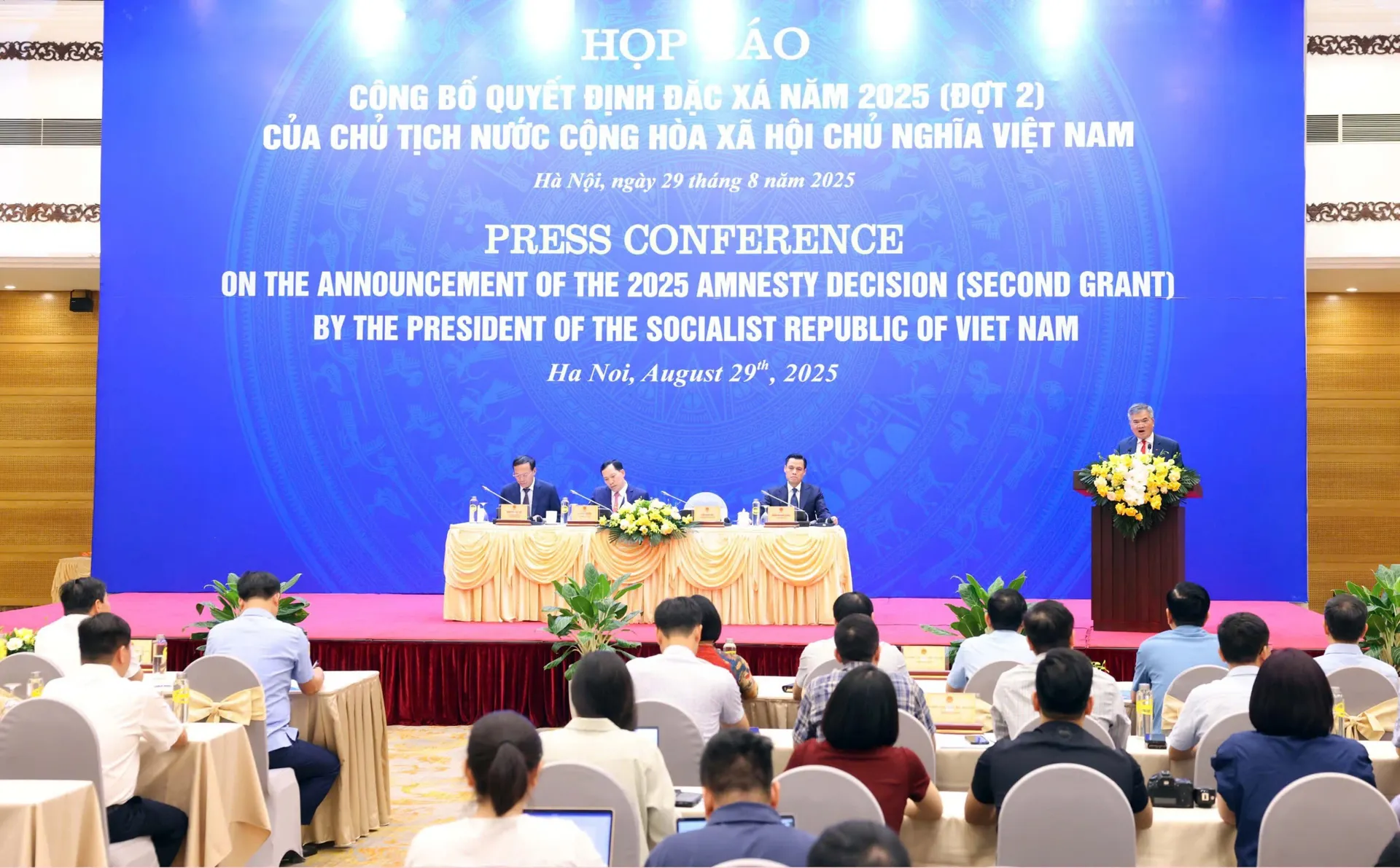 13.920 phạm nhân được Chủ tịch nước đặc xá dịp 80 năm Quốc khánh 2/9