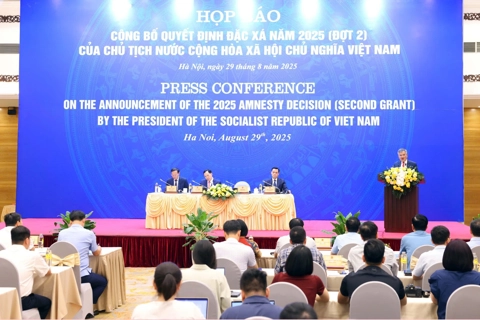 13.920 phạm nhân được Chủ tịch nước đặc xá dịp 80 năm Quốc khánh 2/9