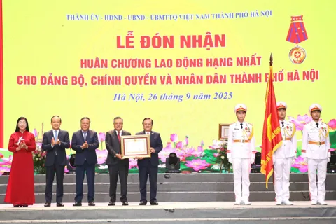 Hà Nội: đón nhận Quyết định công nhận hoàn thành nhiệm vụ xây dựng nông thôn mới

