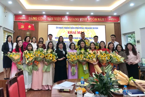 Thanh Xuân tổ chức hội thi tôn vinh giáo viên dạy giỏi