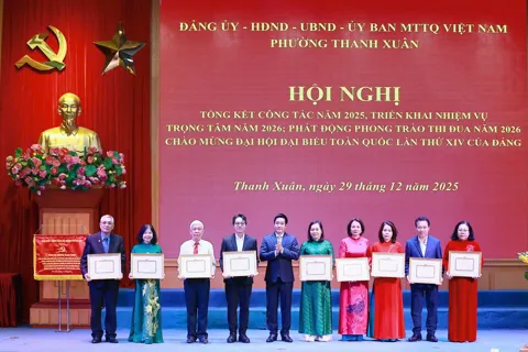 Phường Thanh Xuân: Giải phóng mặt bằng đường Vành đai 2.5 là nhiệm vụ chính trị số một