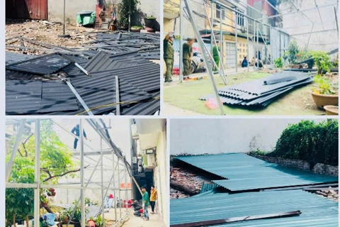 Phường Khương Đình: giải tỏa công trình, thửa đất vi phạm đất đai, trật tự xây dựng