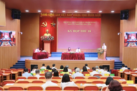 Quận Thanh Xuân sẵn sàng vận hành chính quyền địa phương 2 cấp từ ngày 1/7
