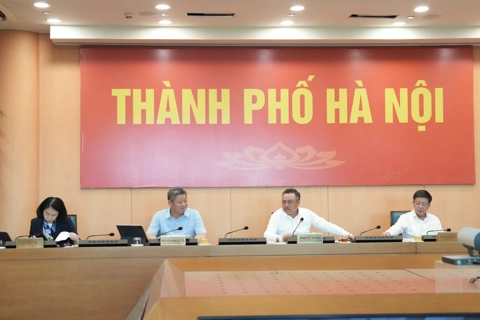 Chủ tịch UBND Thành phố Hà Nội Trần Sỹ Thanh chủ trì, tháo gỡ vướng mắc các dự án
