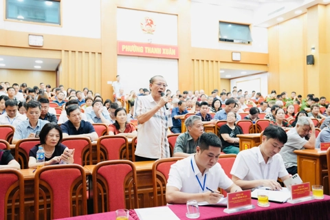 Phường Thanh Xuân gặp mặt tổ trưởng dân phố - “cầu nối” giữa chính quyền với Nhân dân