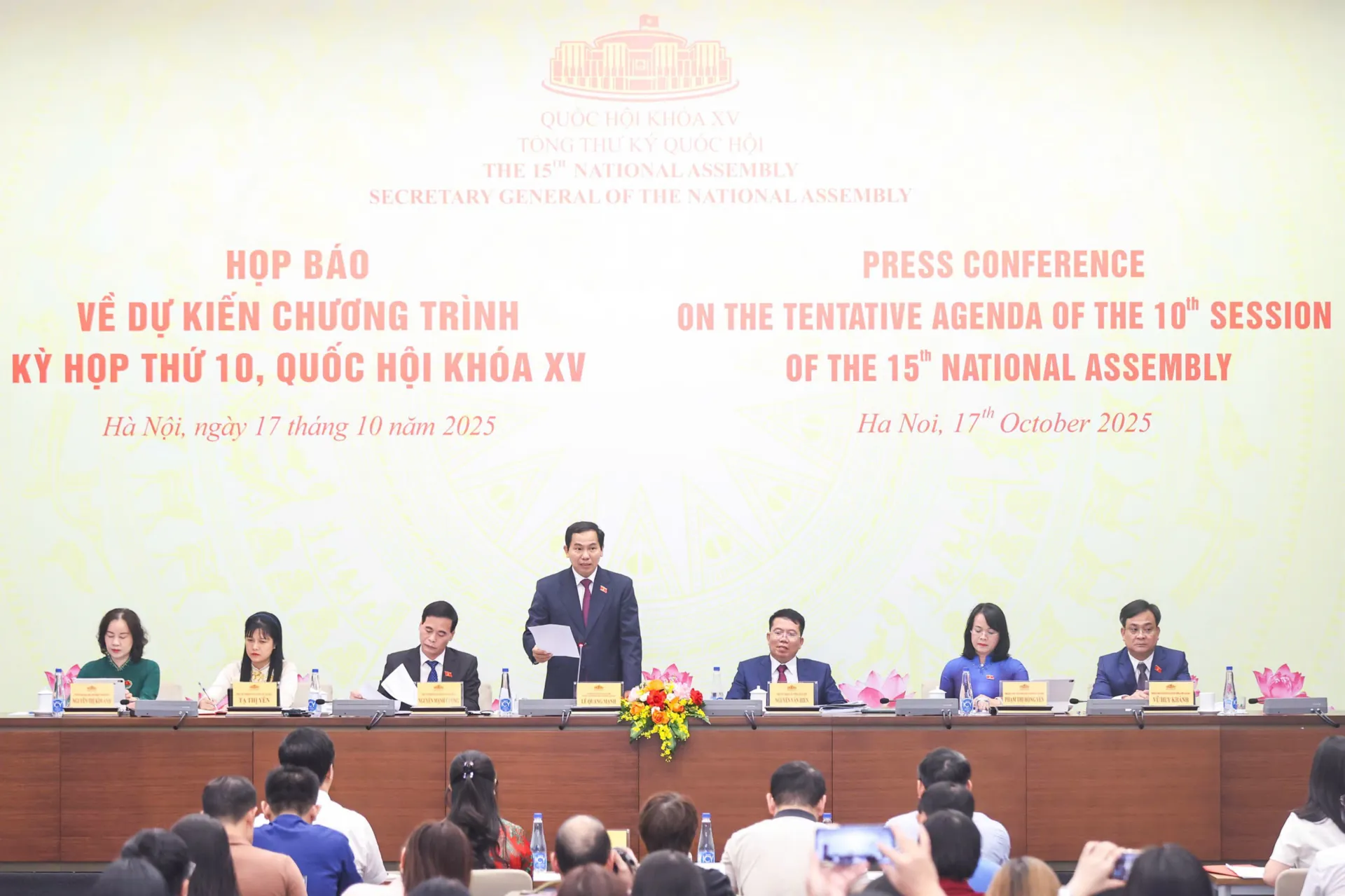 Chuẩn bị chu đáo cho Kỳ họp thứ 10, Quốc hội khóa XV