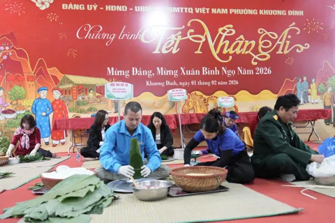 “Tết Nhân Ái” lan tỏa yêu thương tại phường Khương Đình