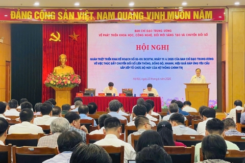 Chuyển đổi số là công cụ đột phá để sắp xếp, tinh gọn bộ máy
